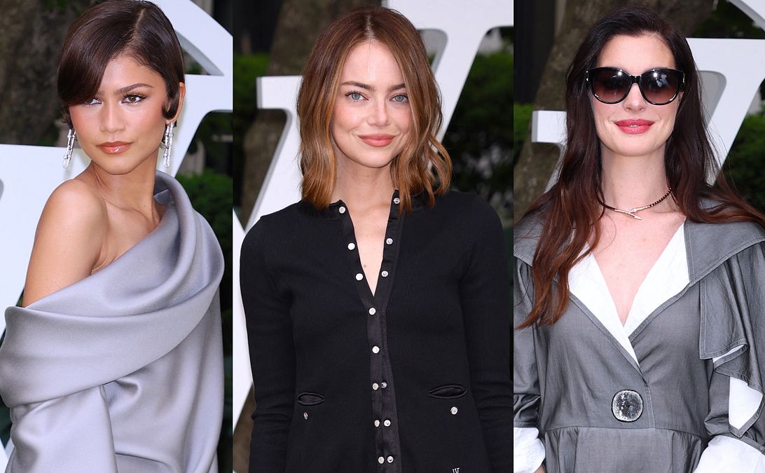 © IPA  | Zendaya, Emma Stone e Anne Hathaway tra le star ospiti della sfilata a New York per la collezione Cruise 2027 di Louis Vuitton