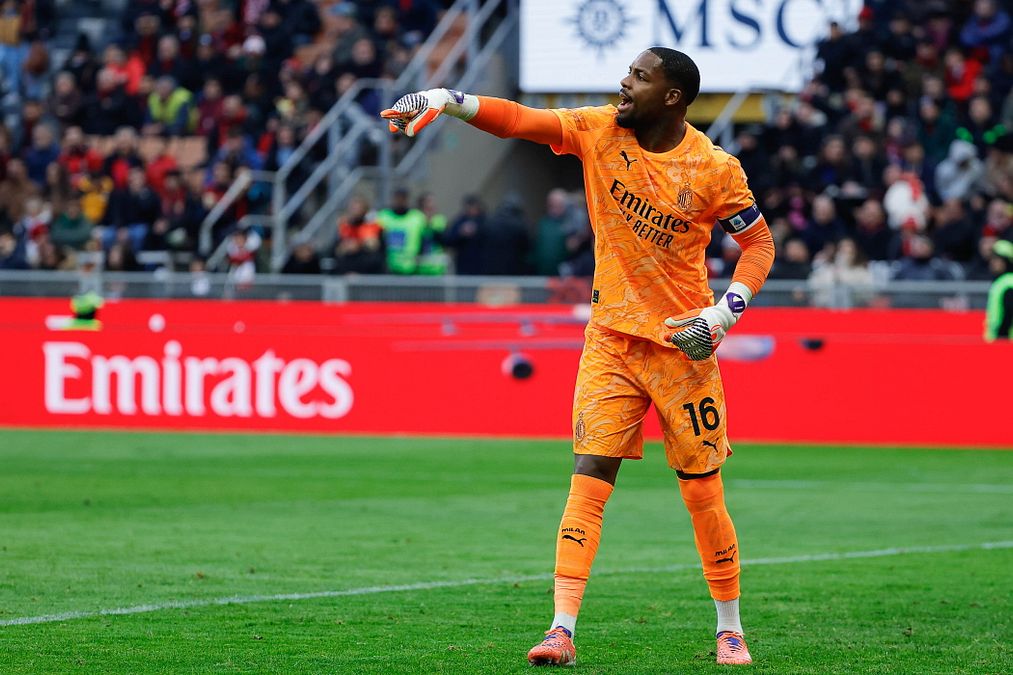 © italyphotopress  | Portiere: Mike Maignan, Milan-Francia