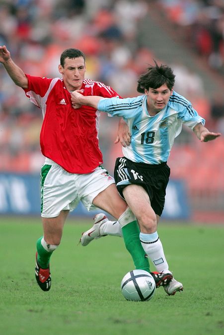 © Getty Images  | L'espulsione di Messi contro l'Ungheria nel 2005