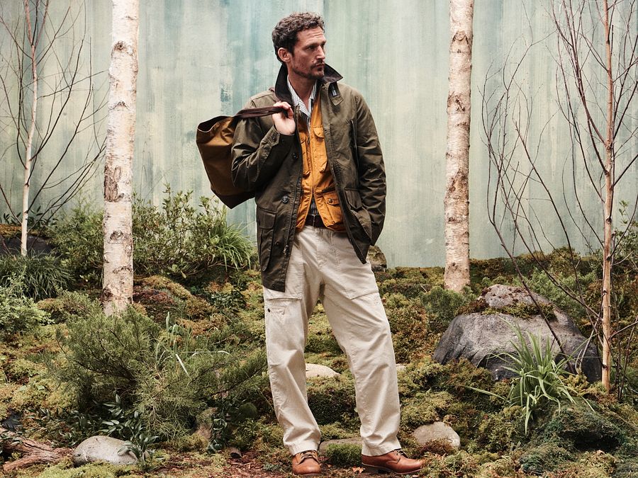 © Ufficio stampa  | Pitti Uomo 110, dalla collezione primavera estate 2027 di Woolrich