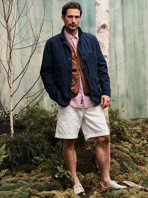 © Ufficio stampa  | Pitti Uomo 110, dalla collezione primavera estate 2027 di Woolrich