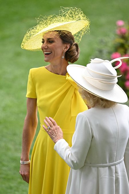 © Afp  | Il look giallo luminoso scelto dalla principessa del Galles Kate Middleton per il suo ritorno al Royal Ascot 2026