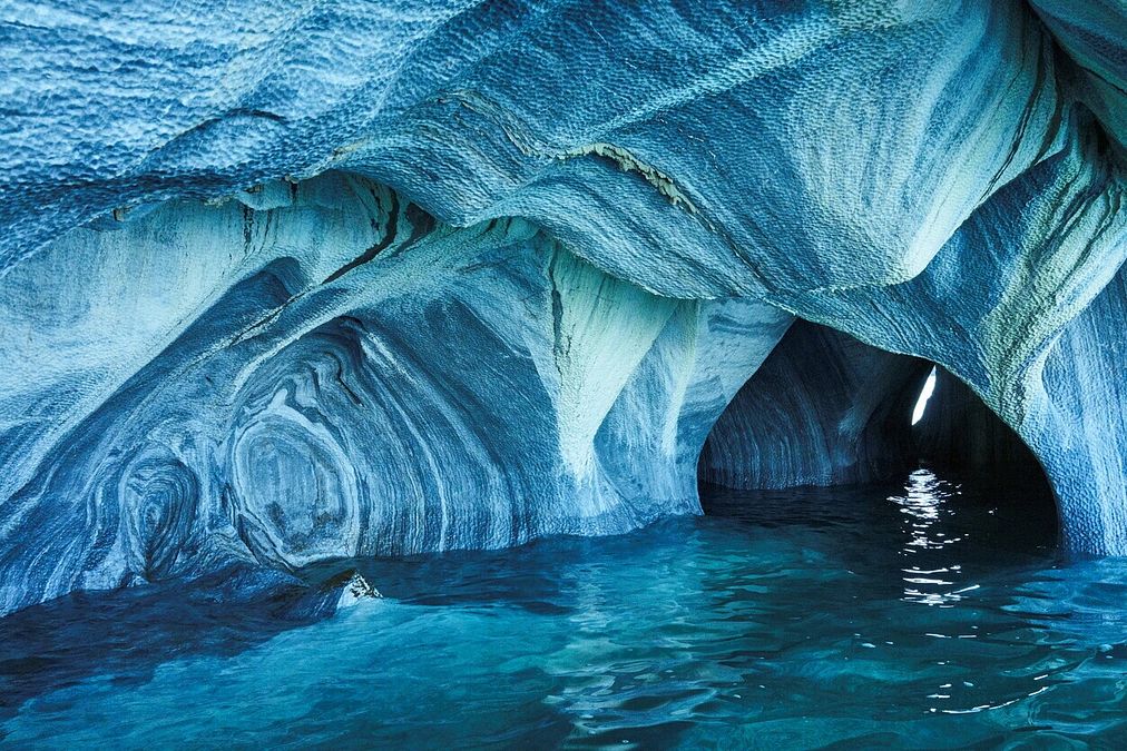 © Istockphoto  |  Cuevas de Mármol, Lago General Carrera, Cile 