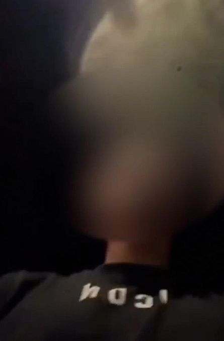 © Ansa  | Frame tratti dal video girato e pubblicato sul social da un ragazzo, in cui viene ripreso il luogo dell'incidente in cui ha perso la vita la 23enne Sofia Barbieri, scena accompagnata dalle risate del giovane
