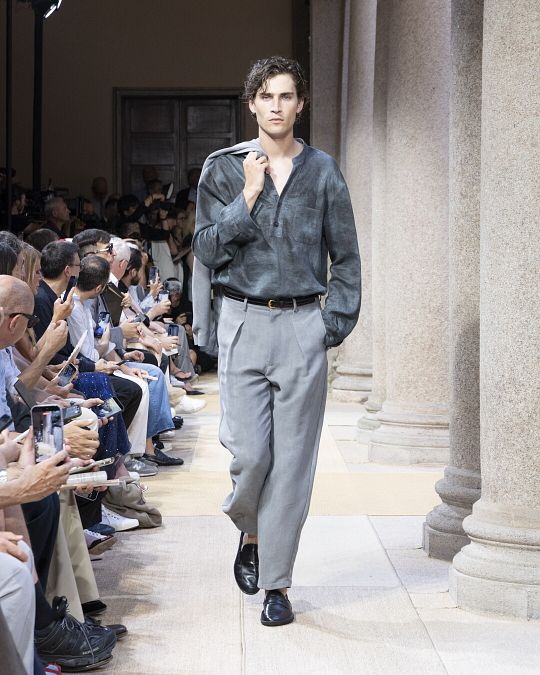 © Ufficio stampa  | Mercato Mediterraneo: la collezione Giorgio Armani uomo primavera estate 2027