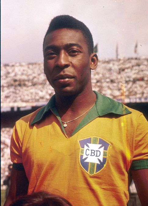 © ipp  | 7° posto: Pele (Brasile) - 12 gol in 14 partite ai Mondiali 1958, 1962, 1966, 1970
