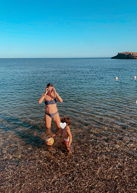 © Instagram  |  Federica Pellegrini e la figlia Matilde 