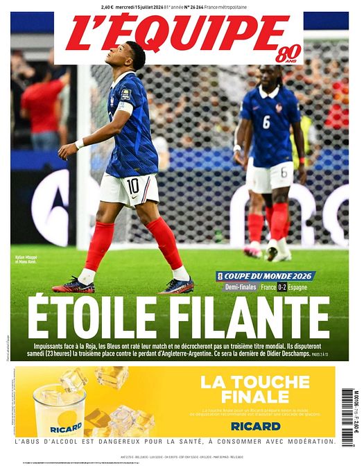 © Rassegna Stampa  | Equipe: "Stelle cadenti"