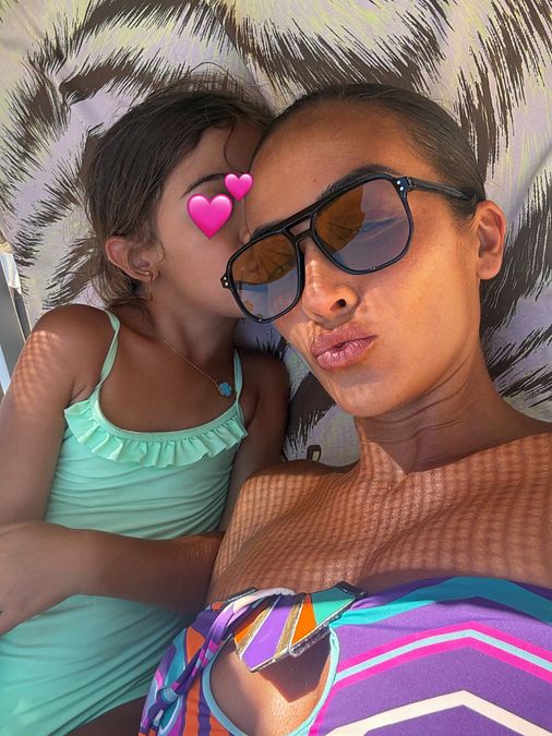 © Instagram  |  Giorgia Palmas e la figlia Sofia 