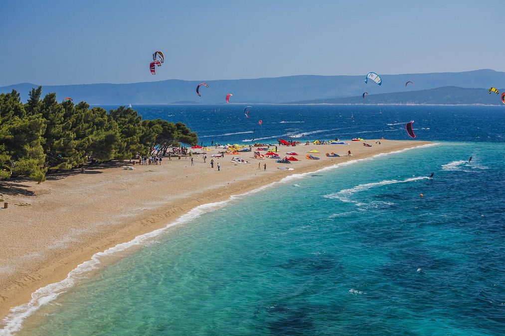 © Ufficio stampa  | Bol, Zlatni Rat. Foto: Ivo Biočina Credits CNTB