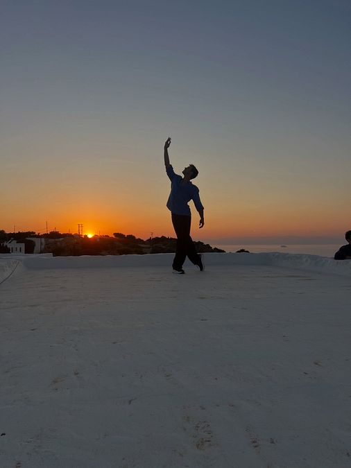 © Instagram  |  Le vacanze di Roberto Bolle in Grecia