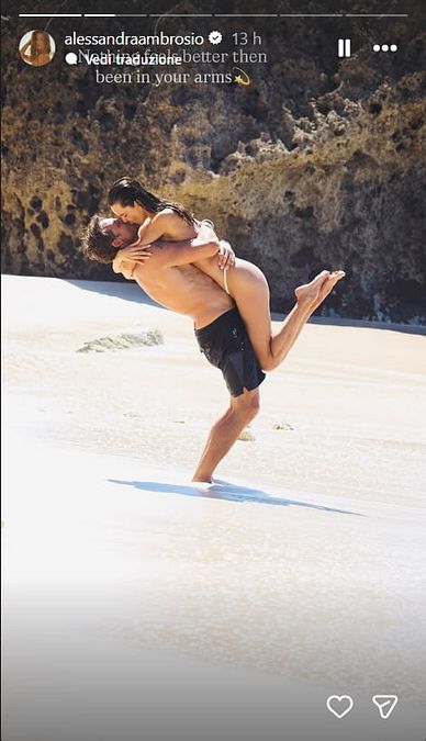 © Instagram  | La proposta di Buck Palmer ad Alessandra Ambrosio