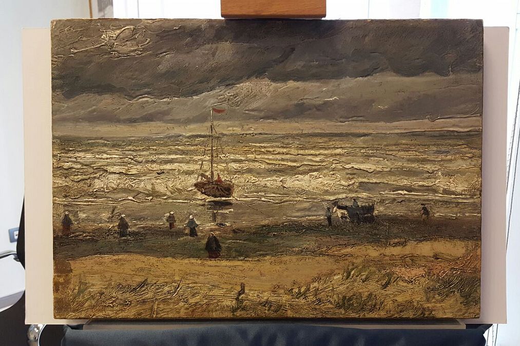 © Ansa  | Uno dei due Van Gogh rubati nel 2002 ad Amsterdam: furono ritrovati 14 anni dopo