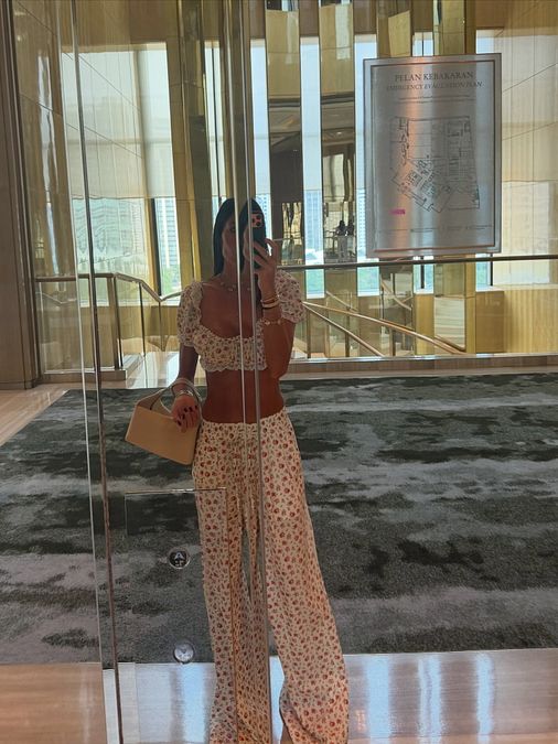 © Instagram  | Elisabetta Gregoraci a Kuala Lumpur