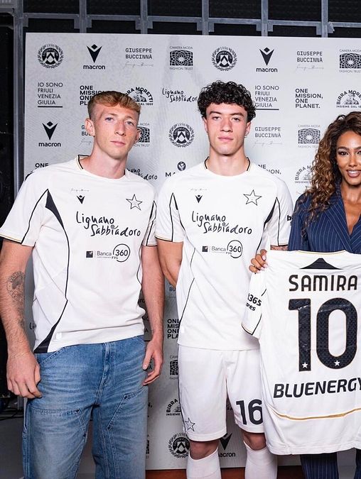 © Instagram @udinesecalcio e @samiraluiofficial 