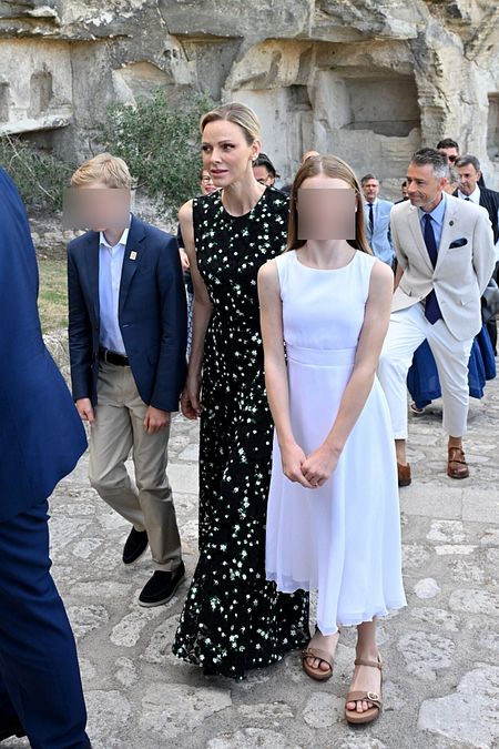 © Instagram  | La famiglia reale del Principato di Monaco insieme a Mattarella