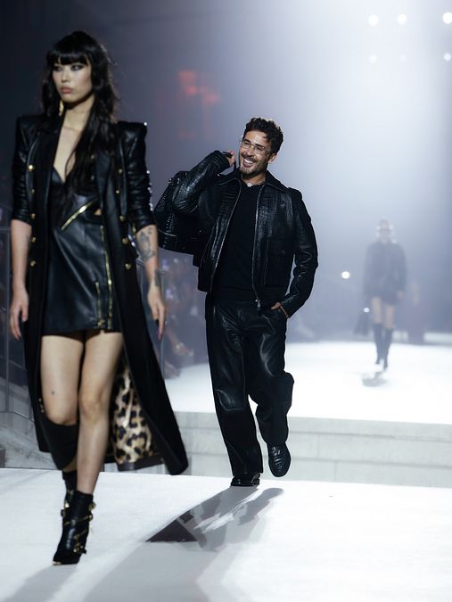 © Ufficio stampa  | Carlinhos Maia in passerella per Philipp Plein collezione primavera estate 2027 alla Milano Fashion Week