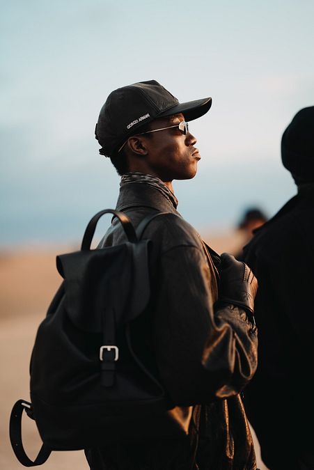© Ufficio stampa  | Giorgio Armani & Kith autunno inverno 2026, “Dreams of the Dune” (credit: Lucas Possiede)