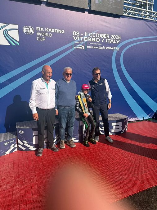 © Ufficio Stampa  | Niccolò Perico campione kart 2026