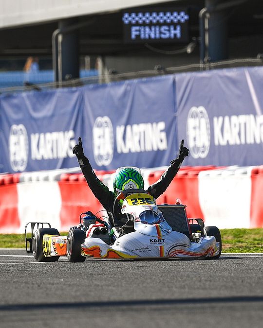© Ufficio Stampa  | Niccolò Perico campione kart 2026
