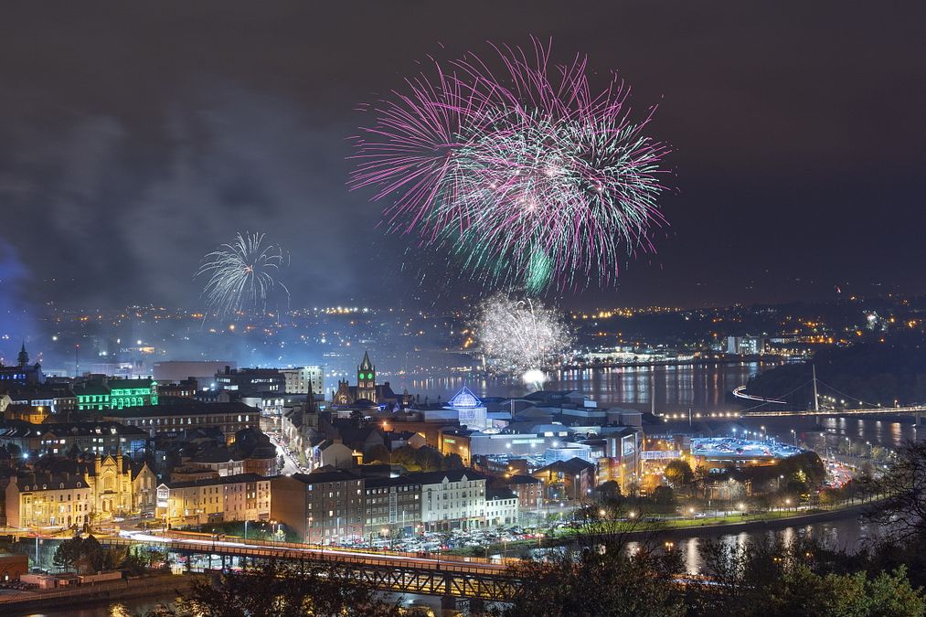 © Ufficio stampa  | Fireworks, Derry Halloween, Foto:  Derry Londonderry master.j