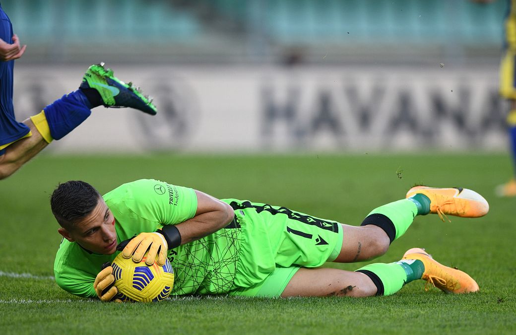 © Getty Images  | MARCO SILVESTRITra i portieri con almeno 10 presenze nel 2020, solo Juan Musso (75%) vanta una percentuale di parate superiore a quella di Marco Silvestri (74%) nell’anno solare in Serie A. (Dati Opta)