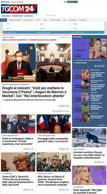 © Tgcom24  | Anno 2001