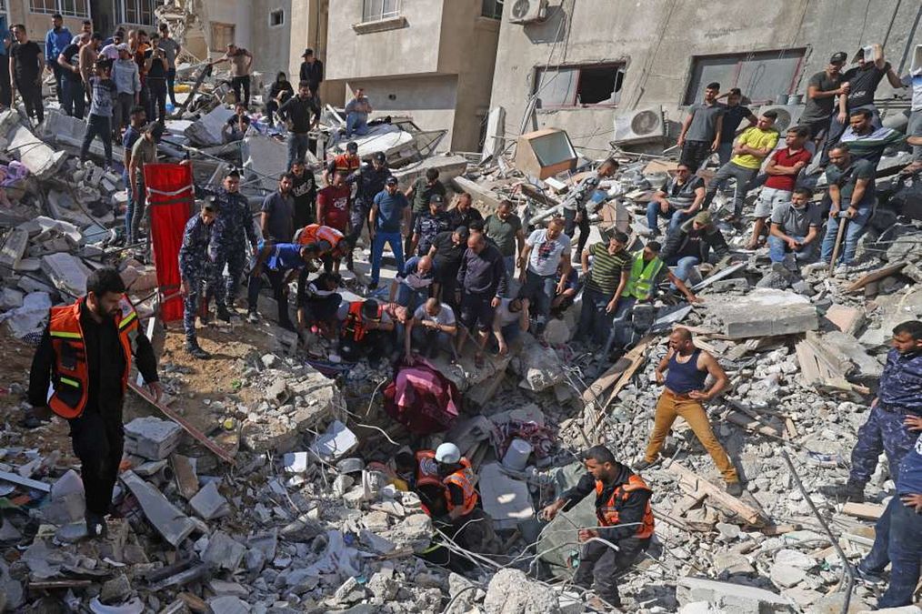 © Afp  |  gaza, raid