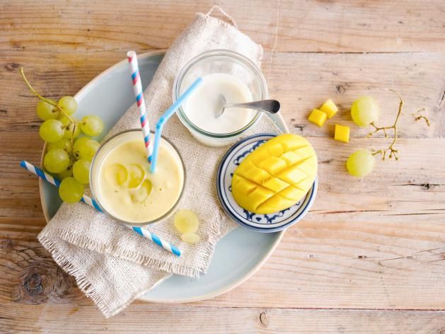 © ufficio-stampa  | Smoothie Dorato Uva - Alpro Bianco