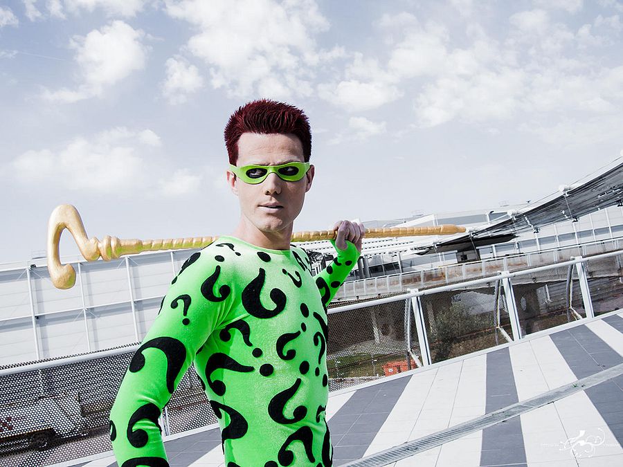 © ign  | The Riddler (Batman Forever) by Intrusioni Creative - Foto: Gabriele Porrelli