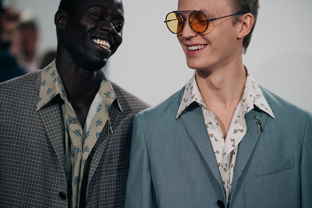   | Dal backstage di Fendi P/E 2018.