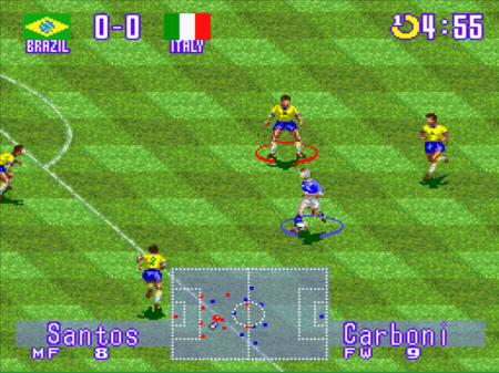 © ign  | International Superstars Soccer Deluxe - Ai tempi del Super Nintendo, Konami - sì, il produttore dell’attuale PES - regalò ai fan un gioco di calcio davvero eccezionale, impreziosito dalle fattezze dei calciatori più famosi: Valderrama, Baggio e compagni, però, non potevano comparire con i loro nomi veri, quindi un’intera generazione di videogiocatori ha esultato per i colpi di tacco di quel campione con il codino, Galfano! (Foto dal web)