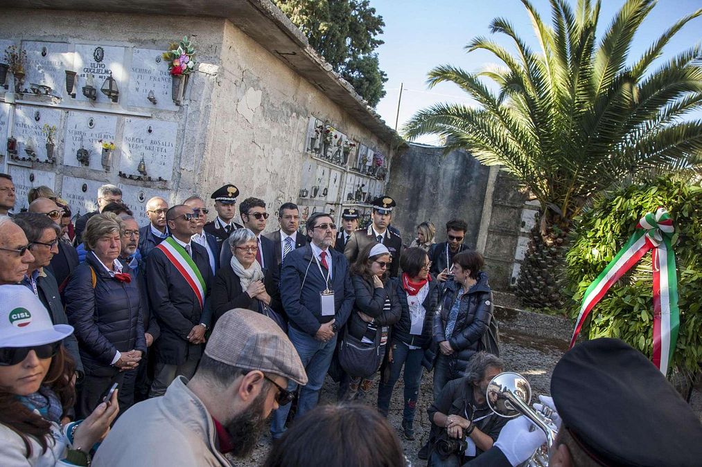 © ansa  | La manifestazione a Portella della Ginestra