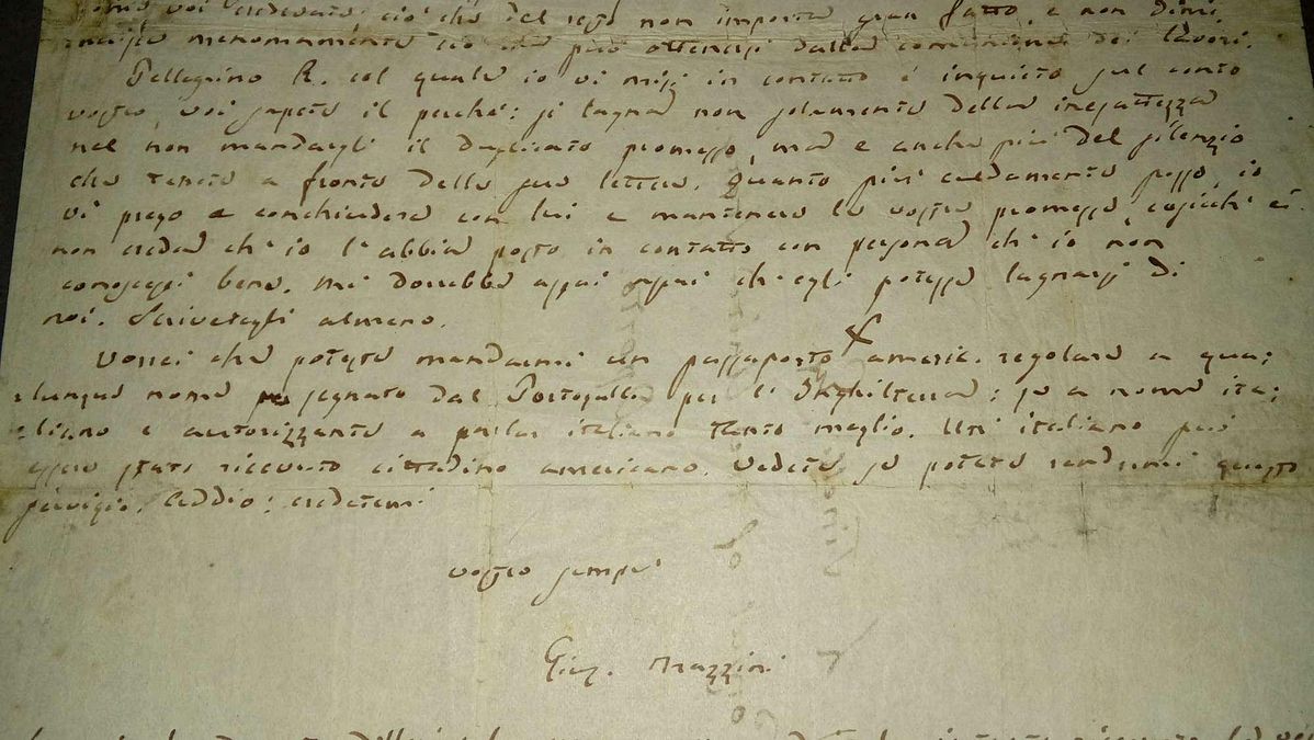 © scuola-normale-superiore  | Lettera di Giuseppe Mazzini
