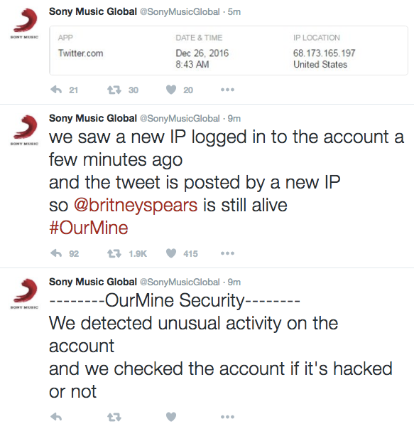 © twitter  | Il tweet pirata