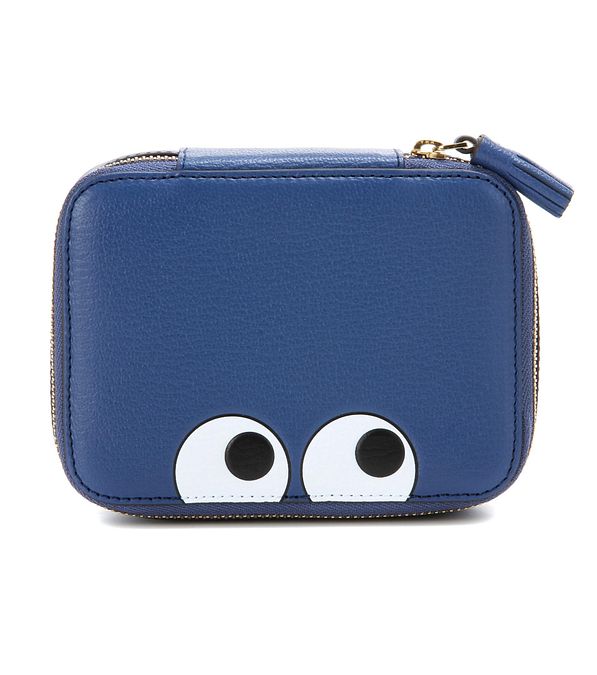   | Astuccio Eyes Keepsake Medium in pelle, Anya Hindmarch