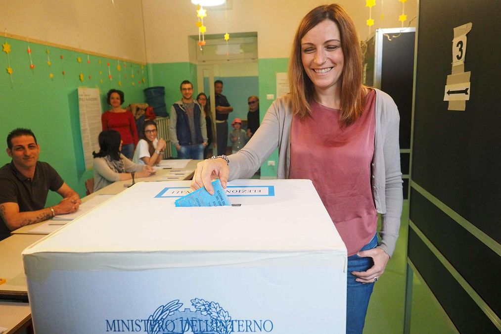 © ansa  | Lucia Borgonzoni, candidata sindaco per la Lega a Bologna