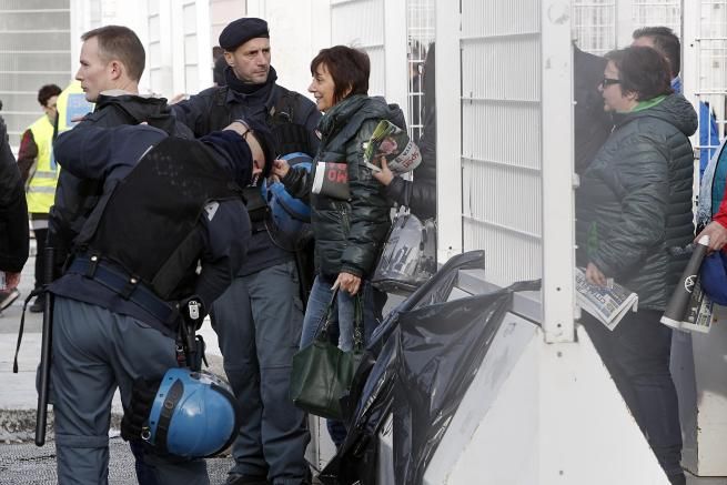 © ansa  | Controlli all'Olimpico