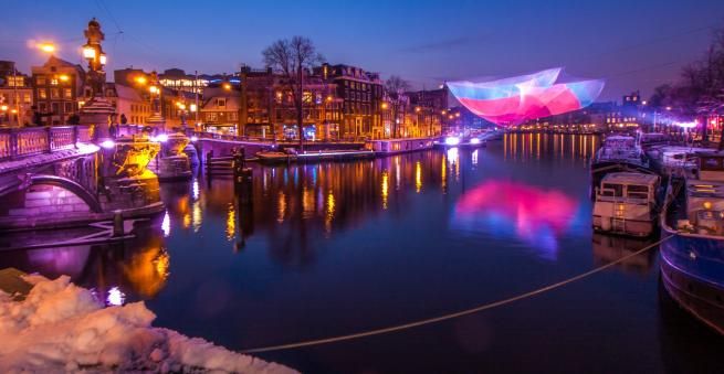 © dal-web  | 
      Amsterdam light festival
   