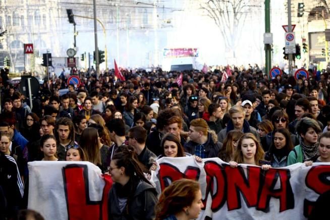 © ansa  | La manifestazione a Milano