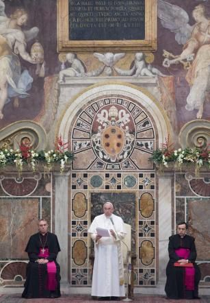 © ansa  | Il discorso del Papa al Corpo diplomatico accreditato presso la Santa Sede
