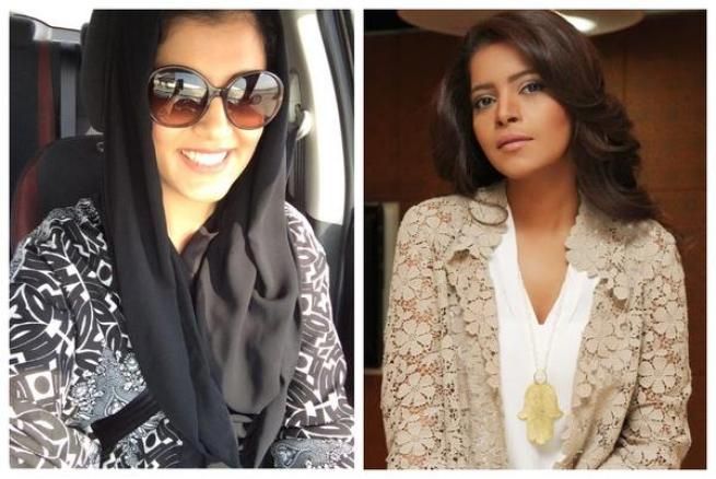 © twitter  | Maysa Alamoudi, la giornalista che ha difeso l'attivista alla guida
