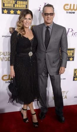 © ansa  | Tom Hanks con la moglie Rita Wilson 