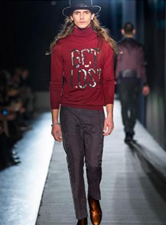 © ansa  | Uno dei capi della collezione uomo di Brunello Cucinelli  