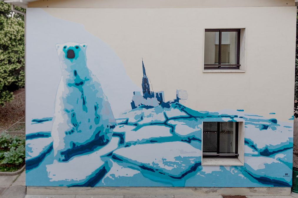 © Biennale Street Art  | I murales della mostra permanente "Super Walls" Alí Supermercati, Via dei Colli_Padova