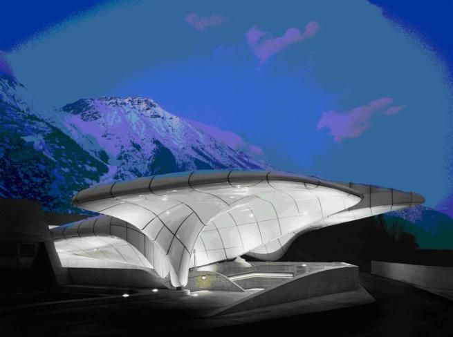 © Ufficio stampa  | La funicolare disegnata dall'Archistar Zaha Hadid 
