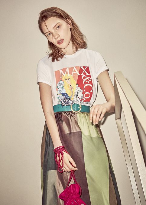 © Ufficio stampa  | Max&Co. presenta il nuovo capitolo della serie &Co.llaboration: per l’autunno inverno 2022, il brand dedica una capsule collection a Lady Oscar (Le Rose di Versailles)