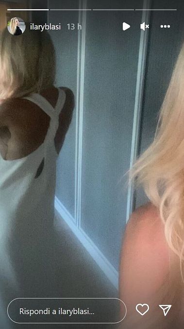 © Instagram  | Ilary in hotel a Roma