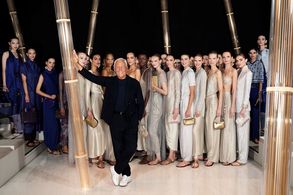 © Ufficio stampa  | “Fil d’Or” | Giorgio Armani primavera estate 2023