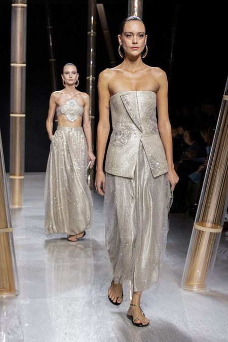 © Ufficio stampa  | “Fil d’Or” | Giorgio Armani primavera estate 2023